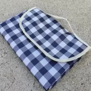 ( )방수 피크닉매트 체크 블루 중 캠핑용매트 캠핑용돗자리 소풍돗자리 야외돗자리