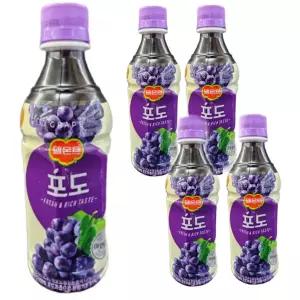 델몬트 포도주스 과일 과채 주스 400ml 5개
