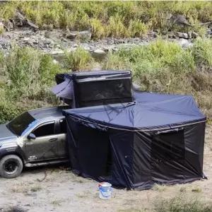 270도 자동차 어닝 2m 부채꼴 사이드 자동차어닝 어닝룸 캠핑