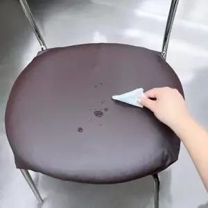 식탁의자 리폼 가죽 의자커버 브라운 가죽의자커버 식탁의자커버 식탁의자리폼 가죽의자리폼