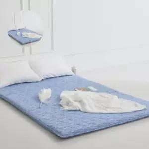 차렵이불 더크린 바닥요매트 블루 더블2인용(요커버/요솜