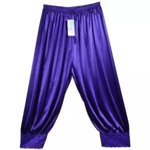 고급 새틴 레이스 시보리 여성 8부 파자마 가족잠옷 (HSJ-WFIYVYF)