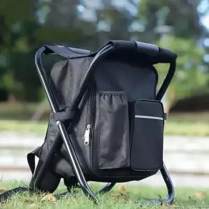 등산의자 간편 편의성 캠핑 외부 포켓 백팩 휴식 의자