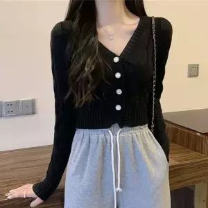 꽈베기 크롭 3컬러 가을 숏 가디건 LK-G027