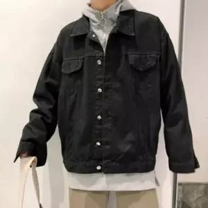 데님자켓 남자청자켓 연청 워싱 오버핏 IS-DN10
