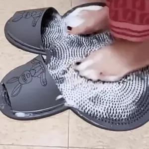 발닦는 발매트 발세척 슬리퍼 풋브러쉬매트 발씻기