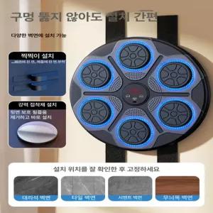 써니글로벌 뮤직복싱 스마트 가정용 유산소 샌드백