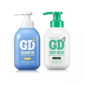 TS지디샴푸 포보이 400g + TS지디 바디워시 400g 남자 청소년 전용세트