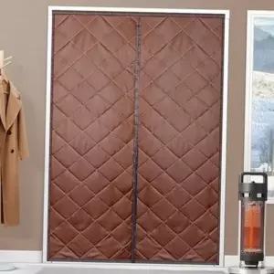 찍찍이 베란다 방풍 비닐 자석식 두꺼운 방풍 막 현관문 방한