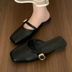 젤리 뮬 슬리퍼 슈즈