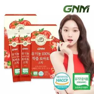 [GNM자연의품격]GNM 유기농 100프로 NFC 착즙 토마토 스틱 2박스 (총 28포) / 토마토즙 ...