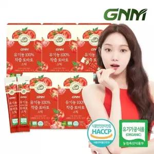 [GNM자연의품격]GNM 유기농 100프로 NFC 착즙 토마토 스틱 5박스 (총 70포) / 토마토즙 ...