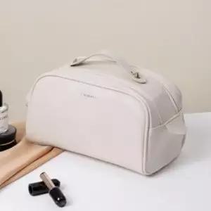 [패션] 대용량 파우치 빅 메이크업 오거나이저 아이보리