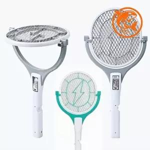 ( )전기 모기퇴치기 휴대용 초강력 USB 회전형 모기채 야외용 모기퇴치기