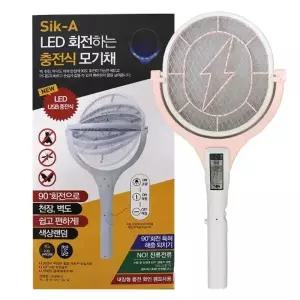( )LED 회전하는 모기채 SIK-A-H모기채전기파리채전기모기채회전모기채모기채여름필수품