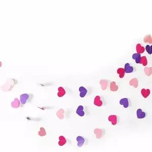 ( )생일 파티 하트 가랜드 해피버스데이가랜드 어린이날가랜드 생일파티꾸미기 생일파티용품 어린이날장식