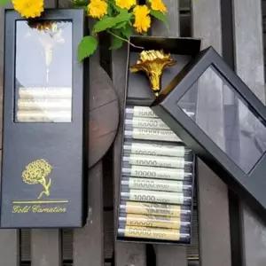 골드 카네이션 용돈박스 어버이날 스승의날 브로치 선물