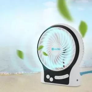 ( )미니 토네이도 USB 선풍기 95mm 팬 화이트