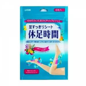 ( )BTM 라이온 휴족시간 발 다리 쿨링 시트 12매