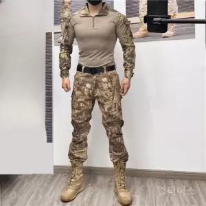 밀리터리 점퍼 미군 겨울 특전사 유니폼 위장복 남성 전술복