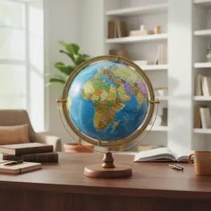 학습용 세계지도 지구의 260-G1 인테리어 소품 거실 서재 장식용 본지구본 본조명 조명본 본스탠드 어린이