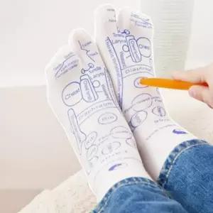 마사지 양말 발바닥 혈자리 스틱포함 올바른 지압봉