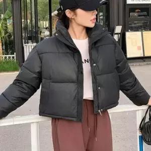 [SBD] 베이직핏 스테디미니멀 3가지색 점퍼 숏핏 레이디스 세미크롭