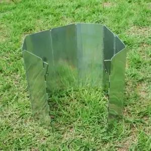 키밍 캠핑 버너 바람막이 접이식 캠핑 윈드스크린