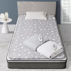 전기요 전자파없는전기장판 캠핑전기매트 1인용싱글 침대 2인용더블