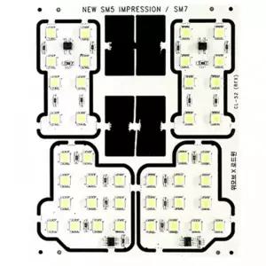 르노 SM7 LED 실내등 전구 전방등 중앙등 실내 조명등