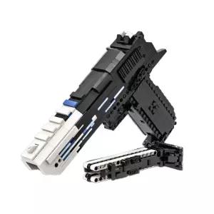 레고총 조립식 피규어 라이플 장난감 밀리터리 호환 브래킷 군사 배그 종이 설명서 레고