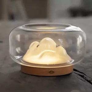 조명 충전식 인테리어 애완해파리 소품 무드등 램프 미니어항 케이블 선물 물멍 호텔