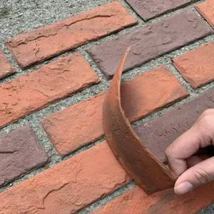 접착식 파벽돌 인테리어 붙이는 타일 외벽 아트월 빈티지 셀프 돌배경 브릭 폼블럭 적벽돌