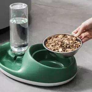 [반려] 밥그릇 고래 식기 물통 급수기 물그릇 애견 강아지 고양이