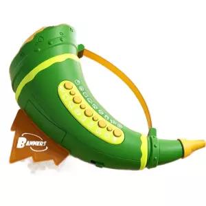 애니멀나팔 동물 소리 트럼펫 파우더 장난감 봉제 필라테스 노란색 악기 전사노랑 사운드