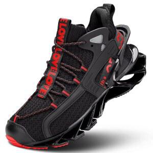 남성용 슬립 온 워킹화 블레이드 테니스 캐주얼 패션 러닝 스니커즈 편안한 논슬립 운동화 스포츠