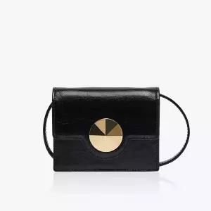 디아데스트 스트랩 파우치백 미니 블랙골드/최초가 158,000