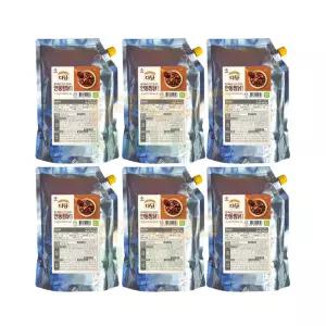 다담 안동찜닭 양념 2kgx6개 (1박스)