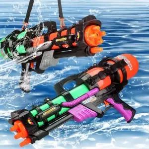 (옵션 특대형 람보파워물총(컬러랜덤))물놀이 대용량 물총 수영장 람보워터건 특대형 압축펌핑 워터밤 어린