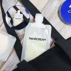 쌍문상회 지금 필요한 실용적인 소분용기 100ml 여행용 공병 튜브 화장품 샴푸 양념 파우치