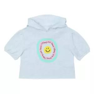 [AK분당점] [티파니] 여아 데일리 반팔 후드 크롭 티 T42KST020