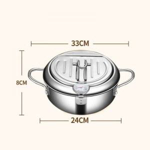 이국주 미니 튀김기 가능 튀김바구니 가열 캠핑 포트 라면 튀김망 인덕션 국주