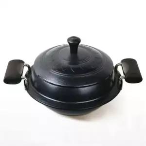 전통시골가마솥 대20cm 5-6인분 무쇠 냄비 맛있는밥