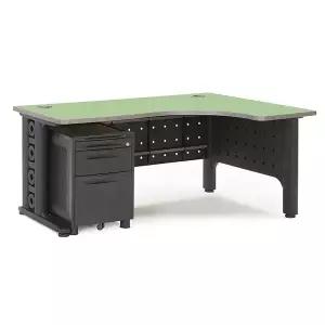 체어피아 큐브 1600 사무용 L형 코너형 책상 (착불)