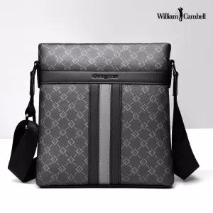 윌리엄캠벨 소가죽 남성크로스백 숄더백 태블릿 출퇴근 보조 가방 WC207