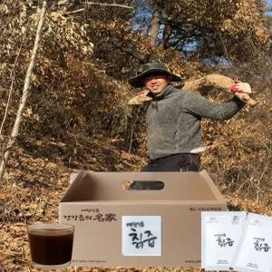 예진식품 직접 캔 자연산 숙성 칡즙 100ml 30포