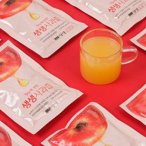 첫눈에 반한 생생사과즙 110mlX30포 1박스