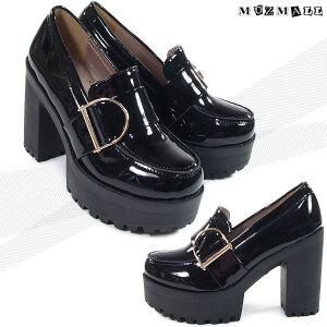 [뮤즈몰] TN10D / 10cm 통굽힐 여성구두 키높이슈즈 웨지힐 정장 펌프스 단화 로퍼 신발 봄 가을 겨울