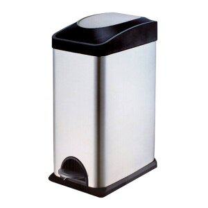 [너만아는잡화점]키친프리 스텐 사각 페달 휴지통 15L /종량제20L호환