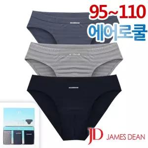 [제임스딘]에어로쿨 메쉬 브리프 삼각팬티3종(JHMPWZ02)95-110